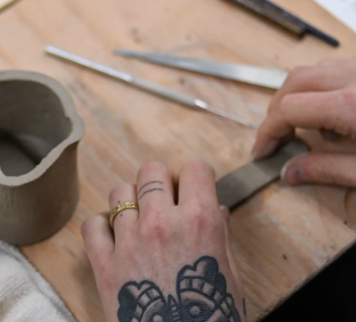 Working in the Ceramic Studio: Wedging to Glazing